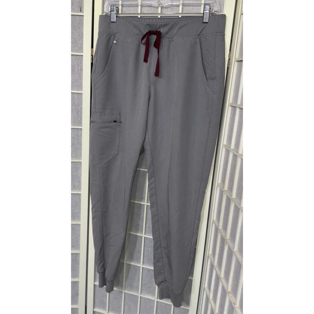 Figs SCRUB Bottoms Gray Surgical‎ Drawstring MEDICAL UNIFORM Preppy Medium